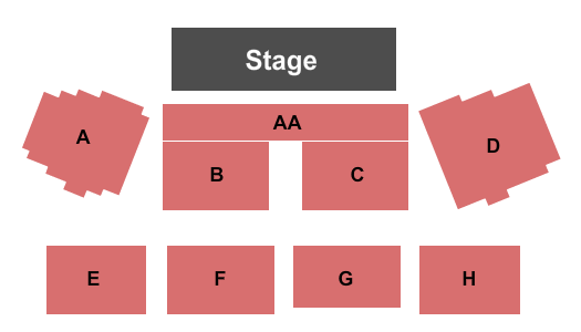 Riverside Casino & Golf Resort seating chart