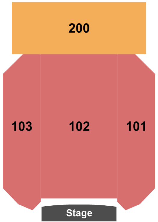 Silver Creek Event Center At Four Winds seating chart