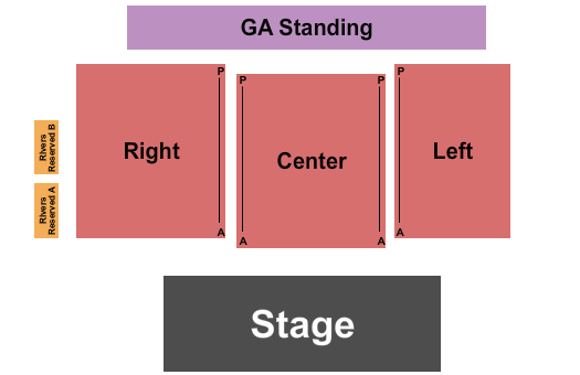 The Event Center At Rivers Casino Des Plaines seating chart